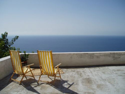 vista panoramica sulla costa della Sicilia,Lipari,Salina e Vulcano
