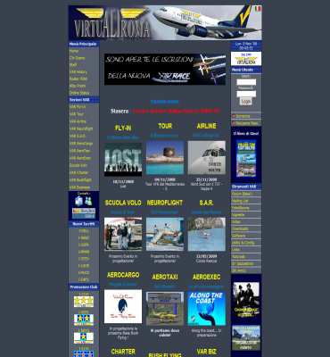 volo simulato, simulazione di volo, volo virtuale, volo di gruppo online, aeroclub virtuale.